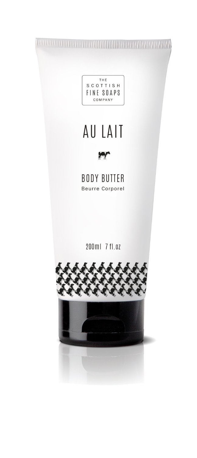 Scottish Fine Soaps Au Lait Hand Wash and Body Butter Bundle Set - Image 3