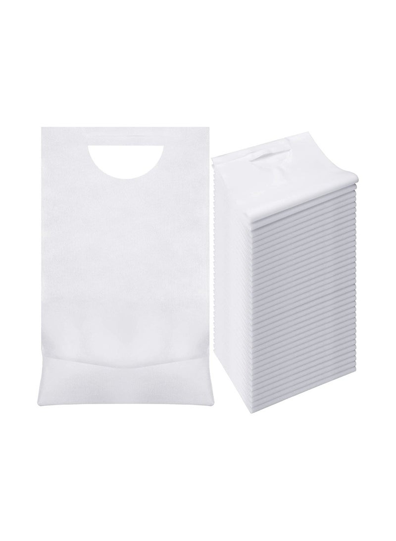 Generic Disposable Bib, Suitable for Elderly People to Eat, Suitable for Hot Pot Barbecue, Comfortable, Thick, Durable, Impermeable, for Protecting Clothing  - Image 1