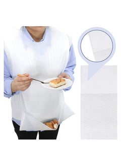 Generic Disposable Bib, Suitable for Elderly People to Eat, Suitable for Hot Pot Barbecue, Comfortable, Thick, Durable, Impermeable, for Protecting Clothing  - Image 5