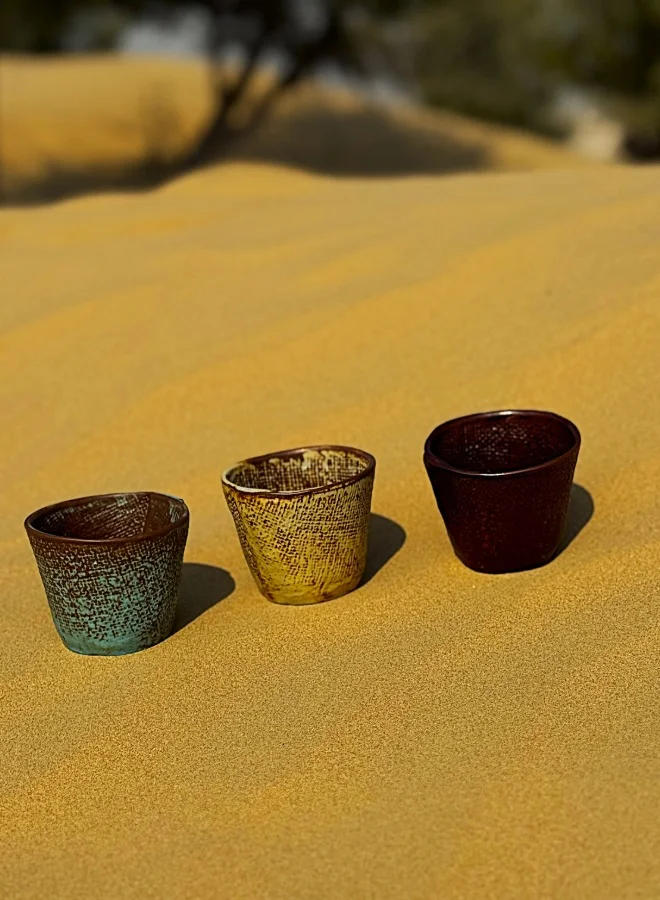 Tohfa Luxe TohfaLuxe Shams Cups - Set of 3 in a Gift Box
