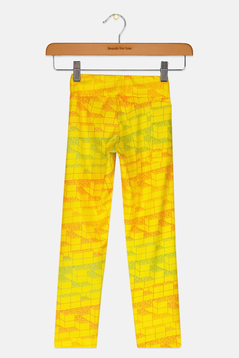 Adidas Adidas x Lego Kids Girl Sportswear Fit Outdoor Legging, Multicolor - Image 2