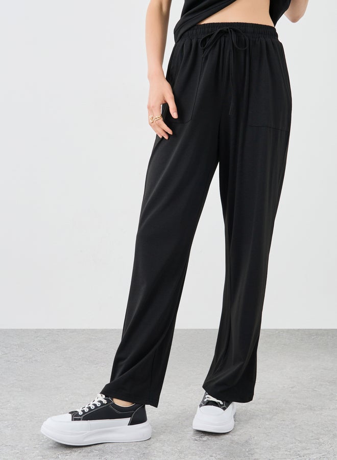 تايك تو طقم تي شيرت وبنطلون بقصة مربعة قطعتين - Image 5