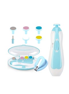 Daytoyz Baby Nail Filer and Baby Nail Clippers with Light Set, Electric Infant Nail Trimmer Kit, Safe Baby Grooming Kit, for Newborn Toddler Kids Toes and Fingernails, Polish and Trim  - Image 1