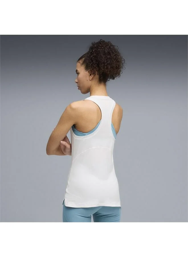 Puma PUMA White CLOUDSPUN Racerback Tank Women for Women | Best Price UAE