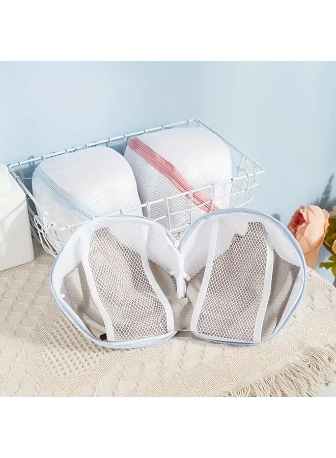 Pink Bra Laundry Bag With Button Closure Prevents Entanglement And Protects Delicates - Image 4