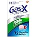 Gas-X GasX Extra Strength Chewable Gas Relief Tablets with Simethicone 125 mg for Bloating Relief Cherry 72 Count - Image 1