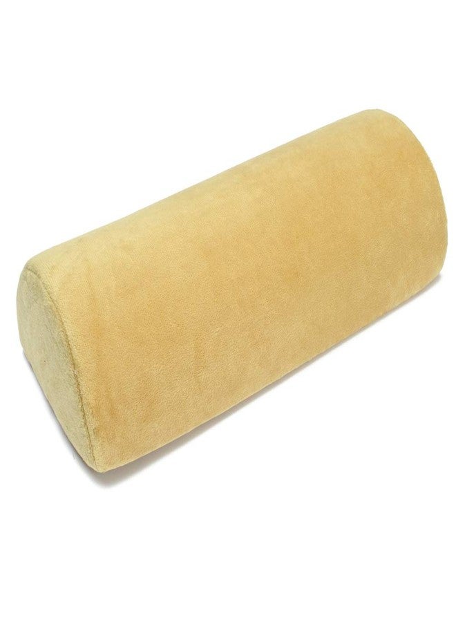 SKYZONAL Multi-use Bolster Pillow for Legs Back Neck Lumbar Spine Knee Pain Relief Memory Foam Support Pillow (Yellow) - Image 1