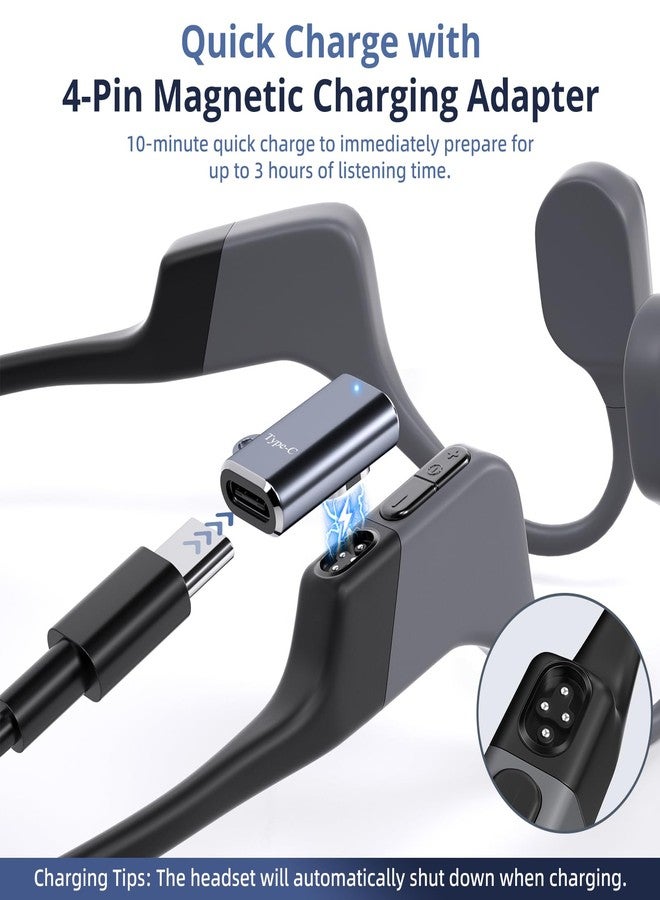 Seynli 2Pack 4Pin Magnetic Charging Adapter for OpenSwim Pro, USB C Charging Cable Compatible with Shokz S710 Bone Conduction Headphones, 10-Minute Quick Charge - Image 3
