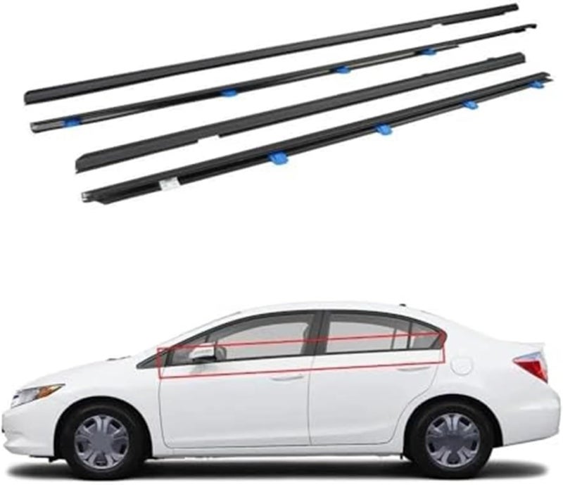 Wivplex Car Door Edge Protector for Civic 2012-2015 - Image 2