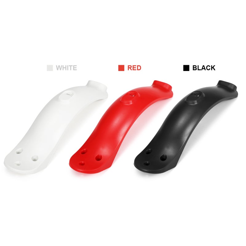 Rear Mudguard: Red High-quality Nylon - Durable Long Service Life Scooter Accessory for Xiaomi M365 Electric Scooter - Image 5
