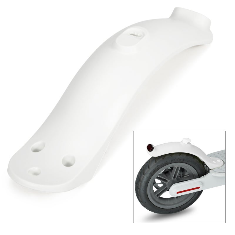 Rear Mudguard: Red High-quality Nylon - Durable Long Service Life Scooter Accessory for Xiaomi M365 Electric Scooter - Image 4