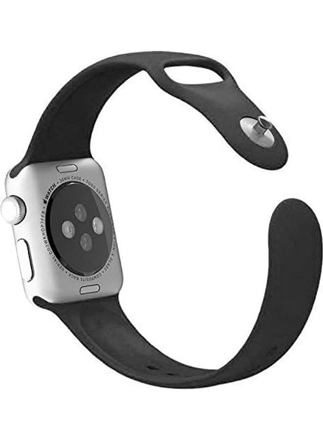 NIBEMINENT Apple Watch Band 42Mm 44Mm Black - Image 2