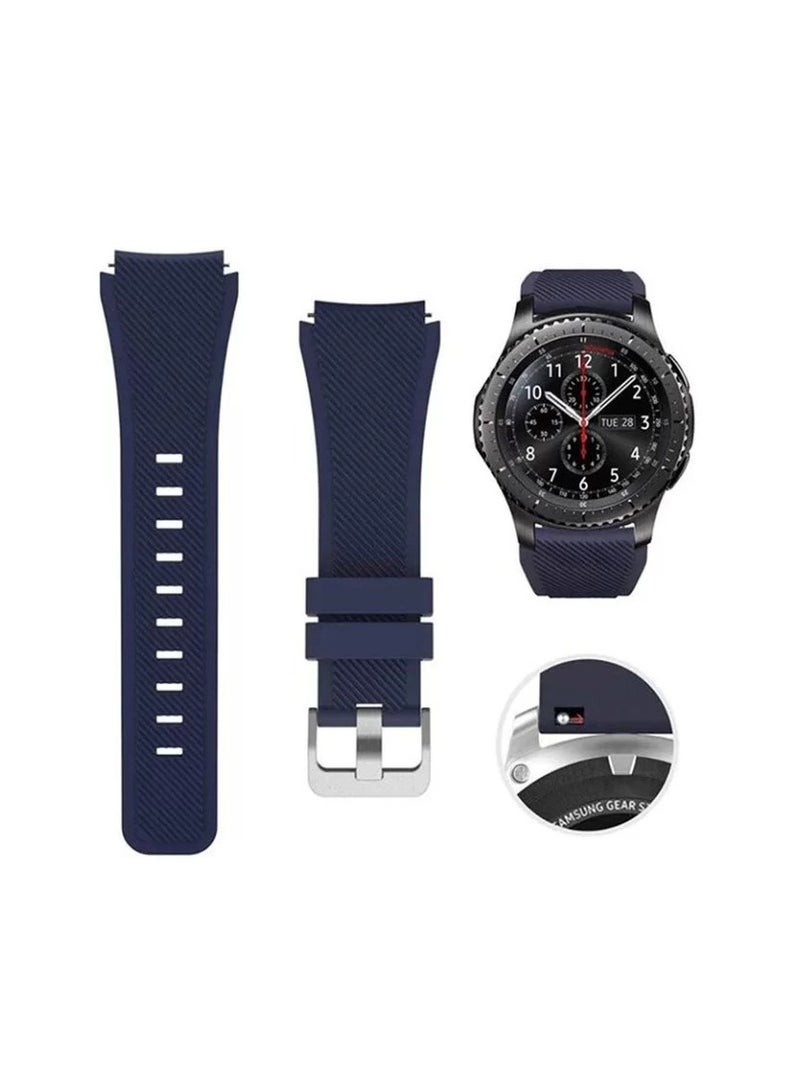 DUSALA 22mm Silicone Replacement Sports Strap Band For All Smart Watches - Image 1