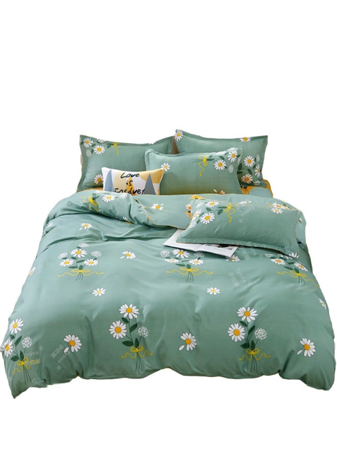 Autumn And Winter Quilt Cover Single Piece. M/. M Student Dormitory Single Quilt Double Army-Color:Naughty Rabbit-Specifications:200x230cm Quilt Cover - Image 5