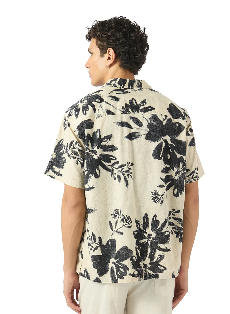 JACK & JONES Printed Short Sleeve Shirt