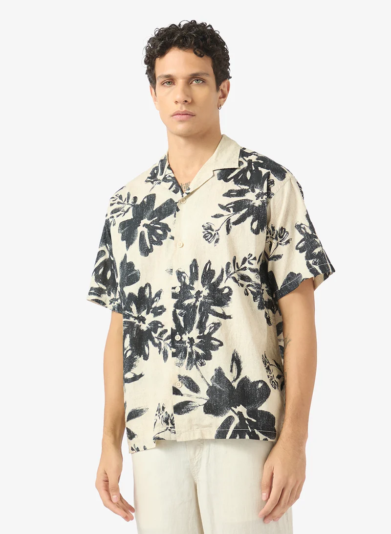 JACK & JONES Printed Short Sleeve Shirt