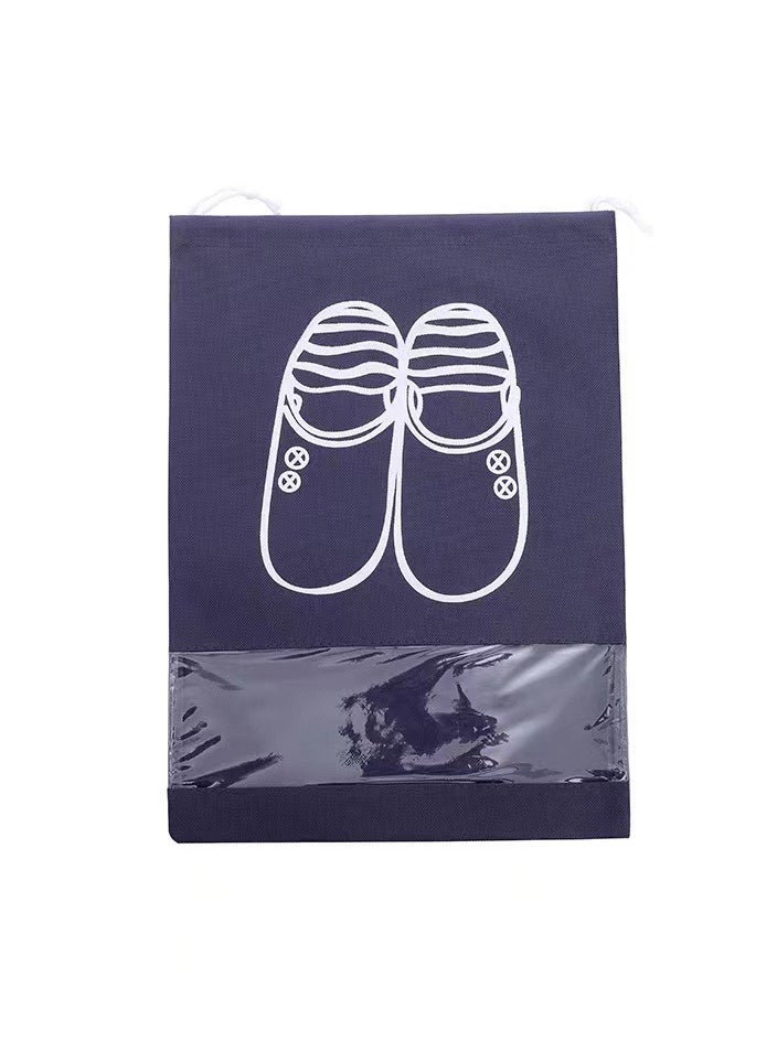 Goolsky 2PC Portable Travel Shoe Bags Shoe Organizer Space Saving Storage Bags  - Image 4