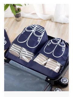 Goolsky 2PC Portable Travel Shoe Bags Shoe Organizer Space Saving Storage Bags  - Image 2