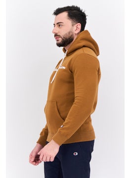 Champion Men Comfort Fit Long Sleeves Training Sweatshirt, Brown  - Image 2