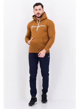Champion Men Comfort Fit Long Sleeves Training Sweatshirt, Brown  - Image 4