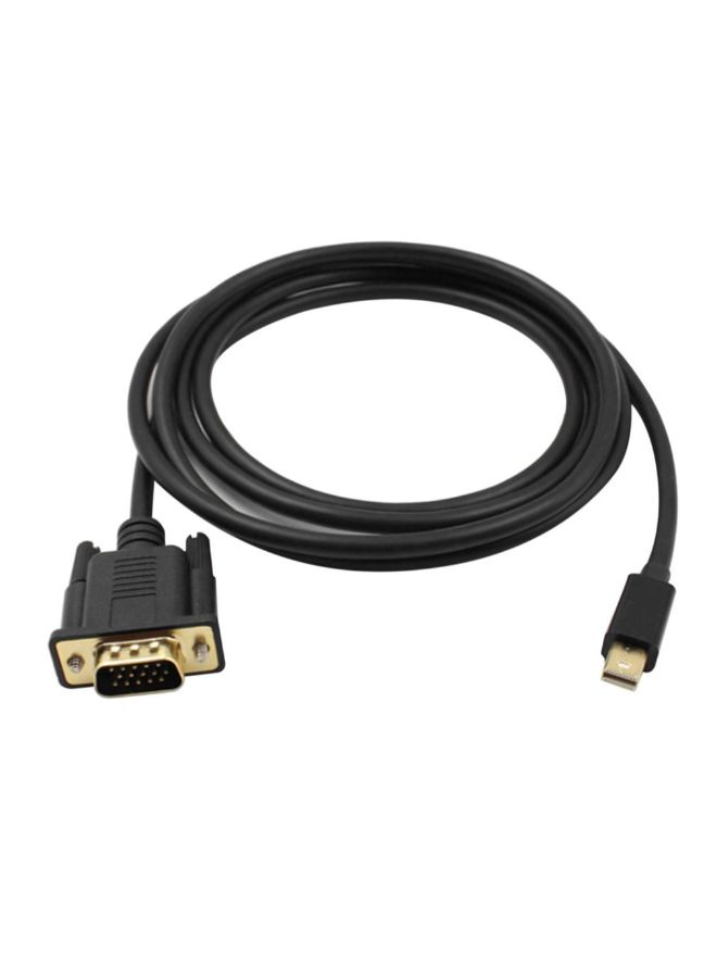 نيبمينينت 1.8M DP To VGA HD-15 Male Cable Black - Image 3