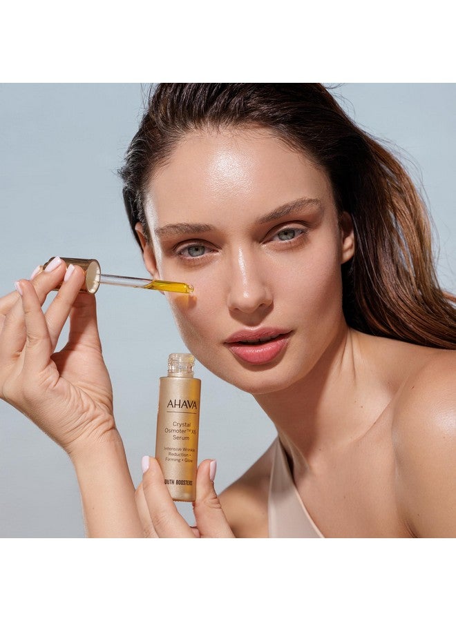 AHAVA Crystal Osmoter X6 Serum Duo Set, 1 Fl.Oz x 2 - Smooth oily lotion with Dead Sea Minerals & Osmoter, to enhance skin radiance, provide firmness and treatment against wrinkles & fine lines - Image 5