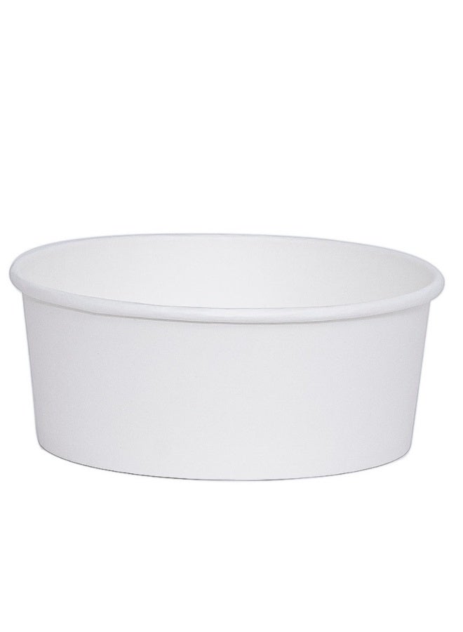 Disposable Kraft Paper Bowls with Lids [750 ML/25 Oz], Round Shape Containers with Covers - Image 2