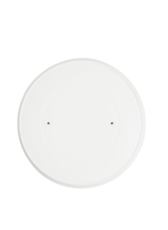 Disposable Kraft Paper Bowls with Lids [750 ML/25 Oz], Round Shape Containers with Covers - Image 3