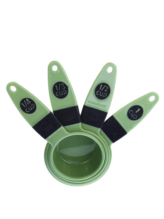 Cuisine Art 4-Pieces Measuring Cup Set, Pesto Green - Image 2