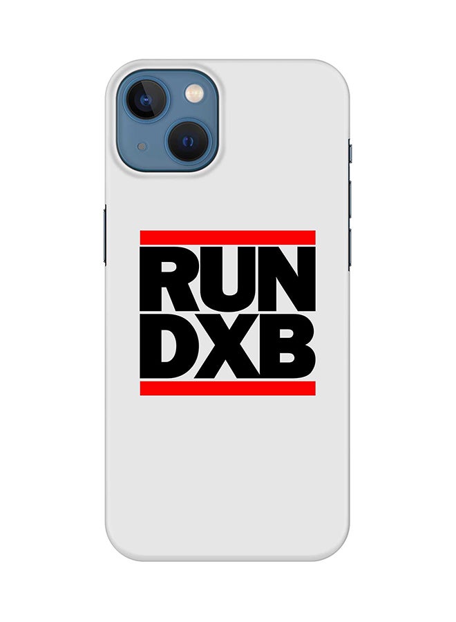 Stylizedd Case for Apple iPhone 14 Plus Case Slim Snap Classic Series Mobile Cover Hard PC Shield Matte Finish Print - RUN DXB