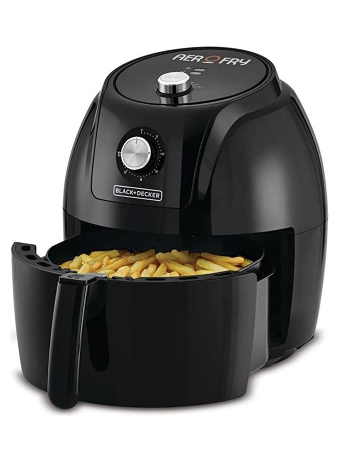 BLACK+DECKER XXL Air Fryer 5.6 L With Rapid Hot Air Circulation For Frying, Grilling, Broiling, Roasting and Baking 1.5 KG - 5.6 L 1800 W AF575-B5 Black - Image 2
