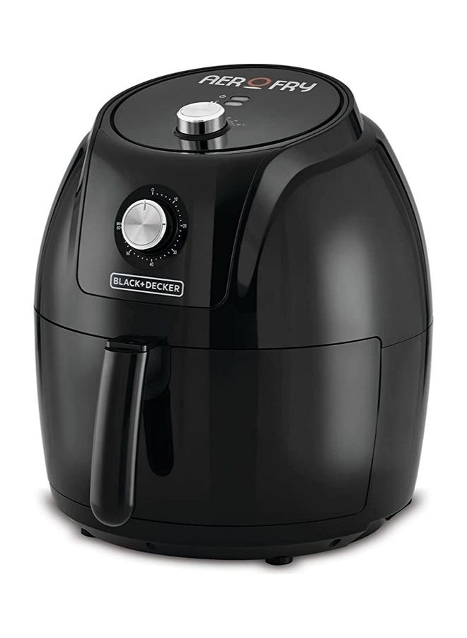 BLACK+DECKER XXL Air Fryer 5.6 L With Rapid Hot Air Circulation For Frying, Grilling, Broiling, Roasting and Baking 1.5 KG - 5.6 L 1800 W AF575-B5 Black - Image 1
