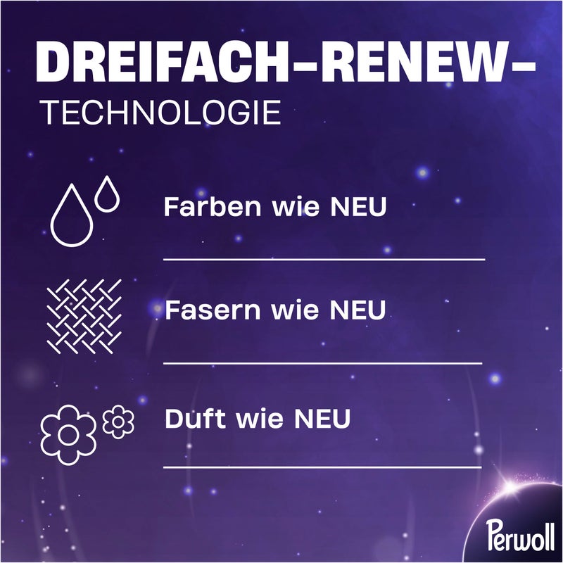 Perwoll Renew Black (1 x 52 Washes) | Detergent For All Dark Colors | Improves Color and Strengthens Fibers - Image 2