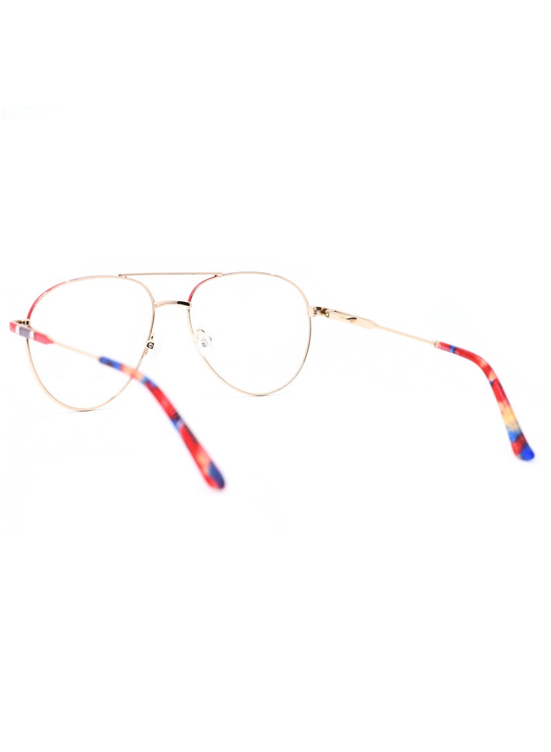 LAOONT Pilot Shape Eyeglasses, Stylish Design - Image 4
