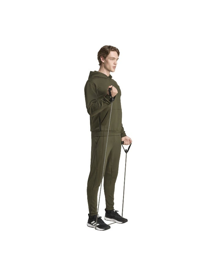 Adidas D4T Hoodie Green Hooded Sweat Sweatshirts For Men - Image 4