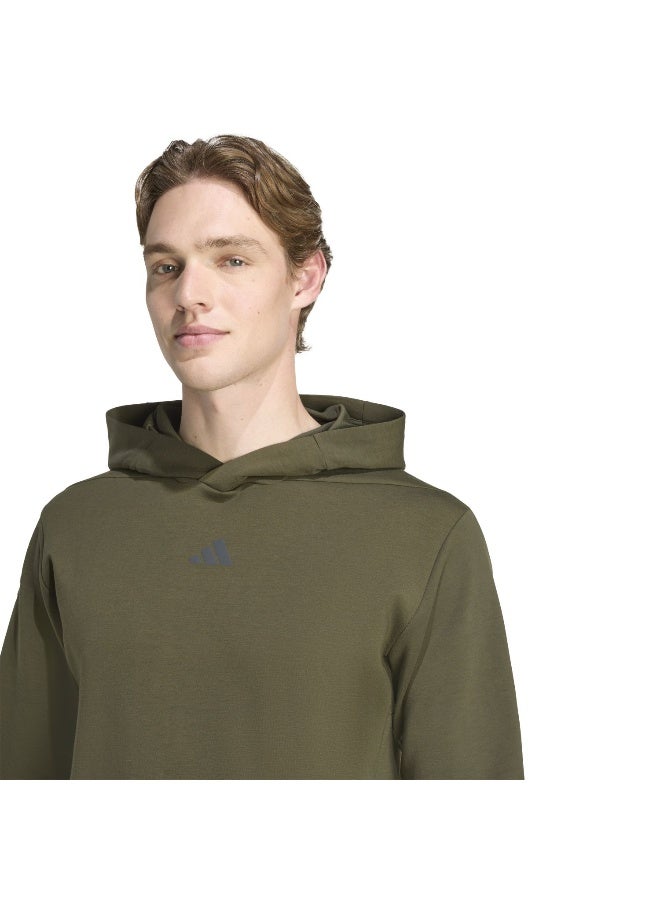 Adidas D4T Hoodie Green Hooded Sweat Sweatshirts For Men - Image 5