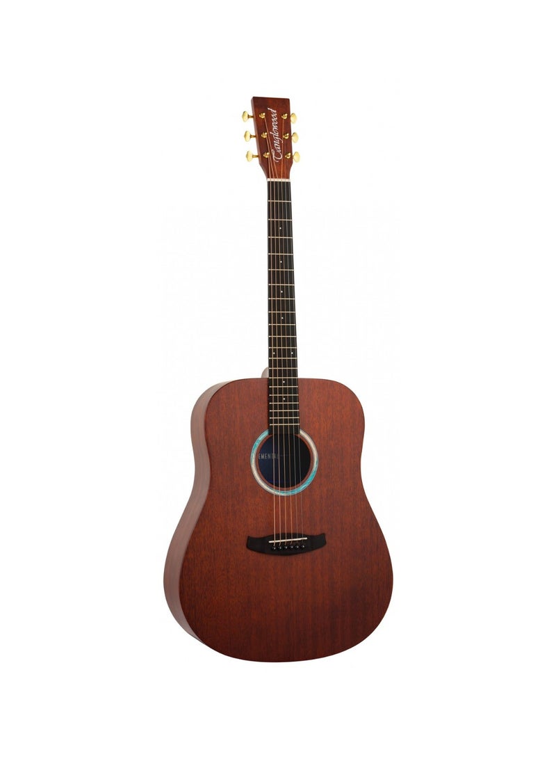 Tanglewood TE5BL Elemental Series Acoustic Guitar Solid Mahogany Dreadnought Body – Natural Satin - Image 1