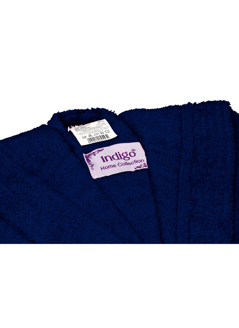 Home Essentials Home Essentials - Unisex hooded bathrobe - 100% cotton, super soft, highly absorbent for women and men - Ideal for daily use, unisex and adult  - Image 2