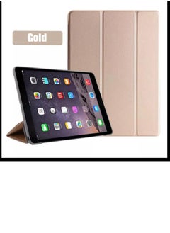 Smart leather bag  golden color  with smart feature for iPad  MINI 1/2/3