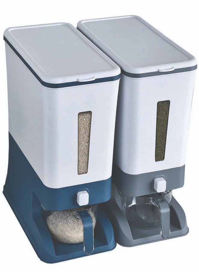 ZCM-HAPPY Rice And Grain Food Storage Plastic Container  - Image 1