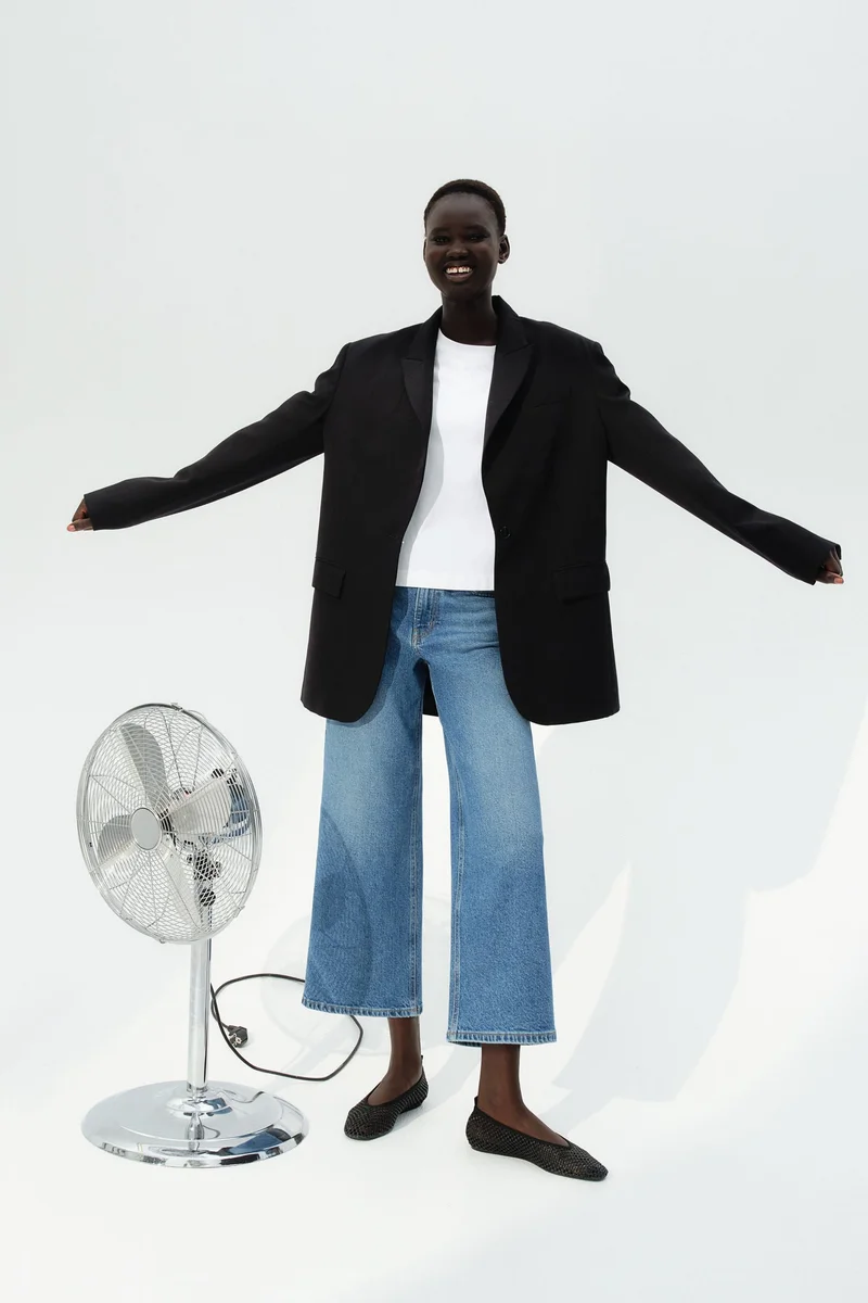 H&M Wide jeans