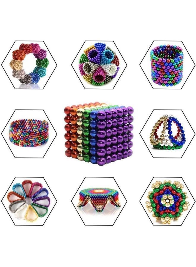 216- Piece Round Magnetic Ball Set - Multicolor  - Image 3