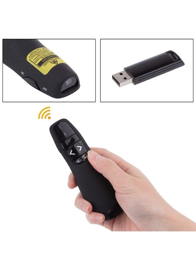 HAVEN Wireless Presentation Remote, USB-Receiver, Red Laser Pointer, Computer/ Mac/ PPT/ Google Slide Advancer (No Battery Included) - Image 5