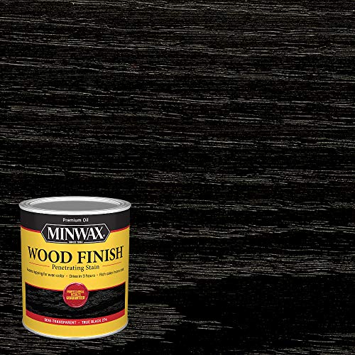 Minwax Wood Finish 700514444, True Black Stain, Quart - Image 2