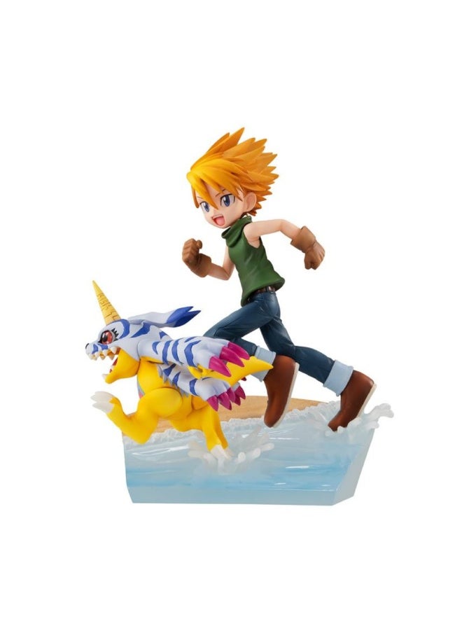 MegaHouse Digimon Adventure: Yamato Ishida & Gabumon 2022 Version G.E.M. Series Figure by MegaHouse 