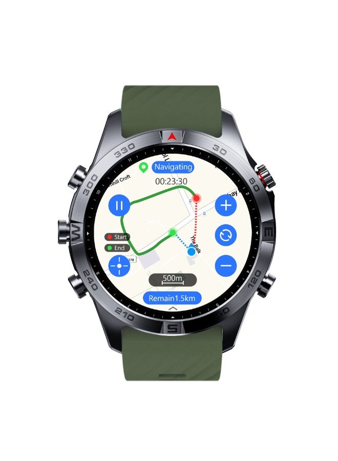 SUNROAD G7 Beidou GPS call and location data import heart rate monitoring voice intelligent outdoor watch