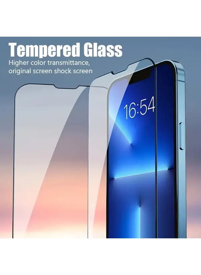 Tempered Glass Screen Protector Set of 5 For iPhone 16 Pro - Image 3