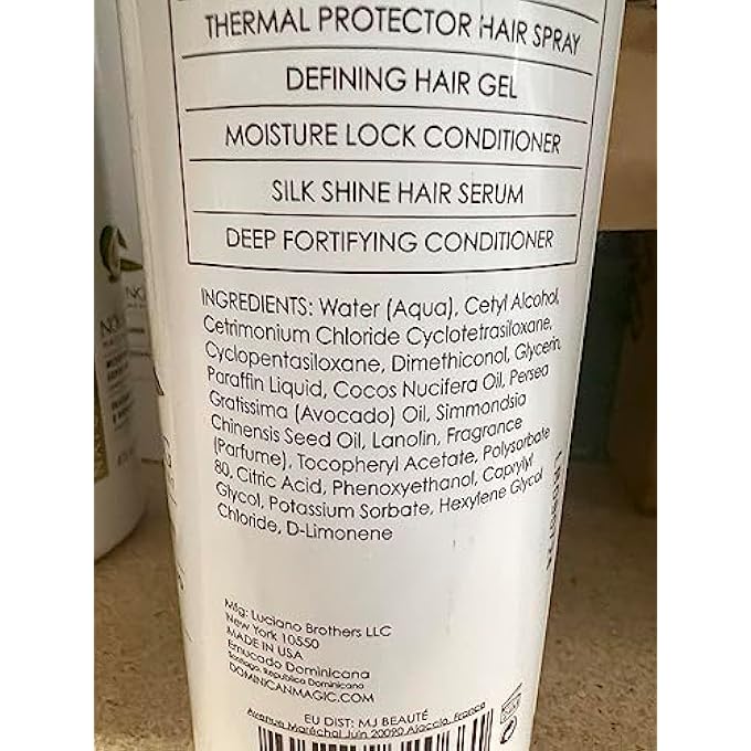 Dominican Magic NOURISHING MOISTURE LOCK LEAVE ON CONDITIONER 16OZ"PACK OF 2" - Image 2