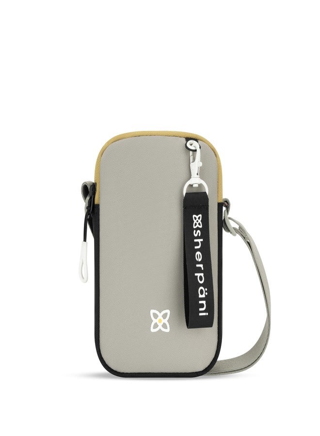 Sherpani Rogue, Mini Crossbody Bag, Lightweight Shoulder Bag, Cross Body Purse, Crossbody Bags for Women, Passport Holder, Travel Gift, RFID Protection (Wasabi Stone) - Image 1