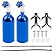Vgoohobby 2Pack Vgoohobby Simulation Nitrogen Bottle Decoration Part Accessory Compatible with Traxxas TRX4 Axial SCX10 RC4WD Tamiya CC01 D90 90046 110 RC Crawler Bue - Image 3